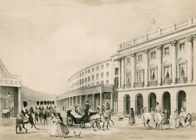 The Quadrant, Regent Street, Londen door Thomas Shotter Boys